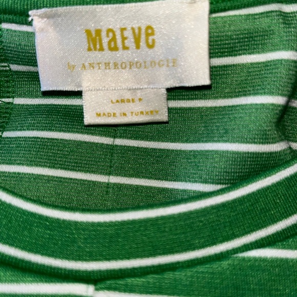 NWOT Anthropologie Maeve Peplum Blouse - Picture 9 of 13